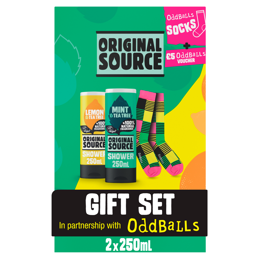 Oddballs Mint & Tea Tree Socks Giftset