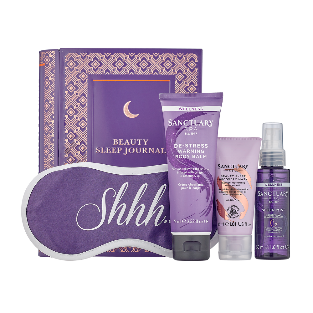 Sanctuary Spa Wellness Beauty Sleep Journal Gift Set