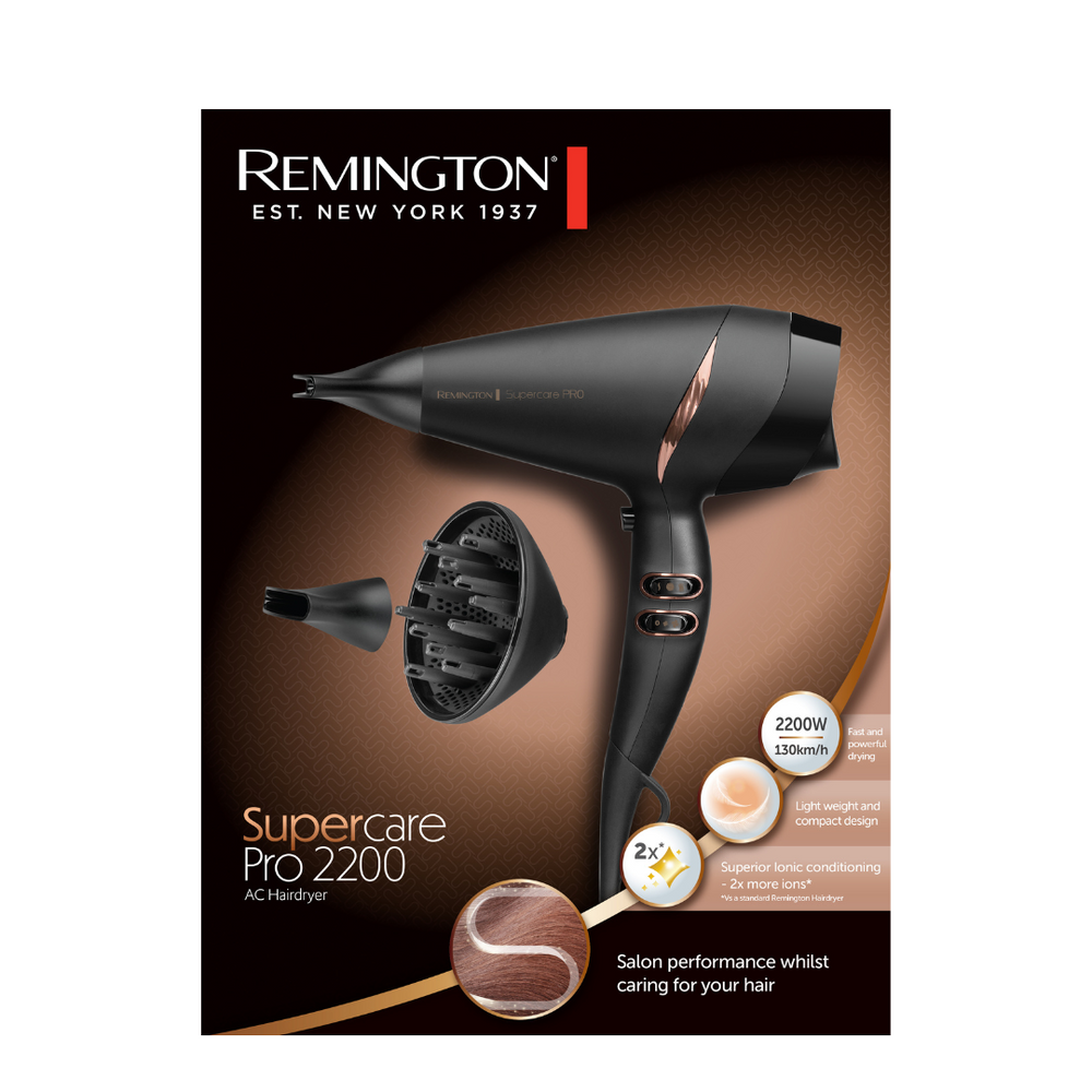 Remington .. Super Care Pro220 AC Hairdryer